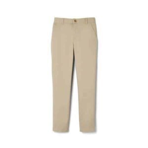 Boys Adjustable Waist Twill Pant