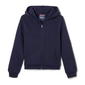 French Toast Boy's Zip Front Fleece Hoodie