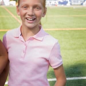 S/S Girls Picot Collar Interlock (Copy)